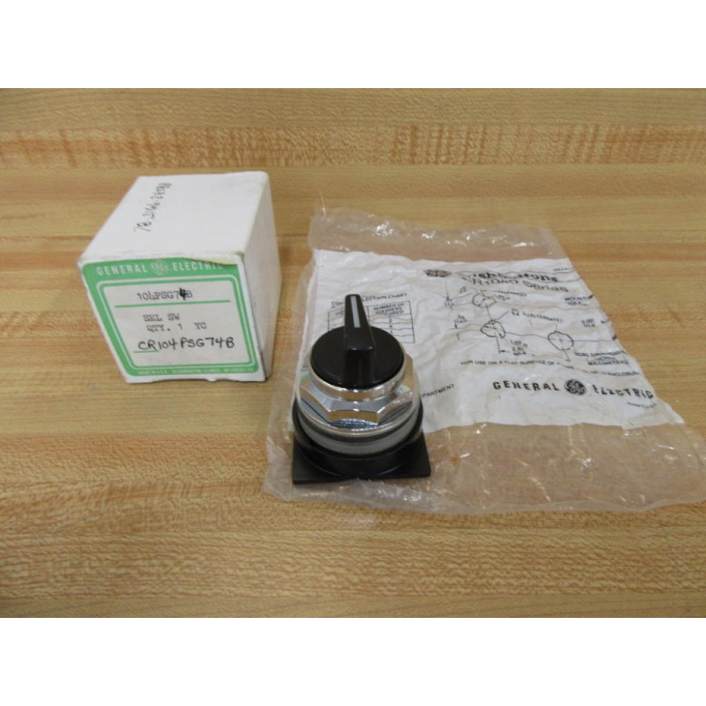 General Electric CR104PSG74B 3-Pos Switch GE