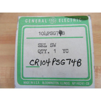 General Electric CR104PSG74B 3-Pos Switch GE