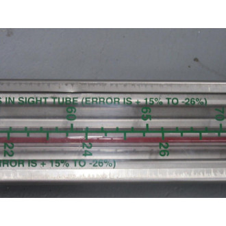 Duran 1333061298 Redline HP Gage Glass - New No Box