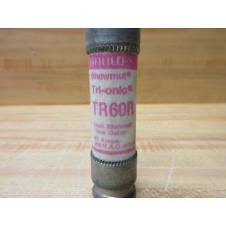 Gould Shawmut Ferraz Trionic TR60R Fuse Cross Ref 4YZE6 (Pack of 10)