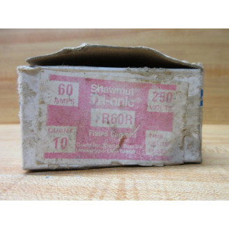 Gould Shawmut Ferraz Trionic TR60R Fuse Cross Ref 4YZE6 (Pack of 10)