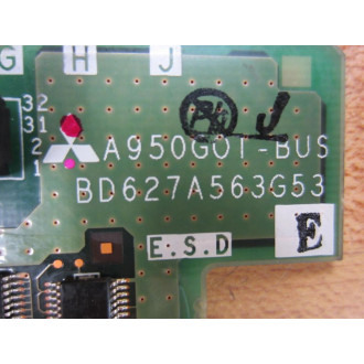 Mitsubishi BD627A563G53 Circuit Board A950G01-BUS - Used