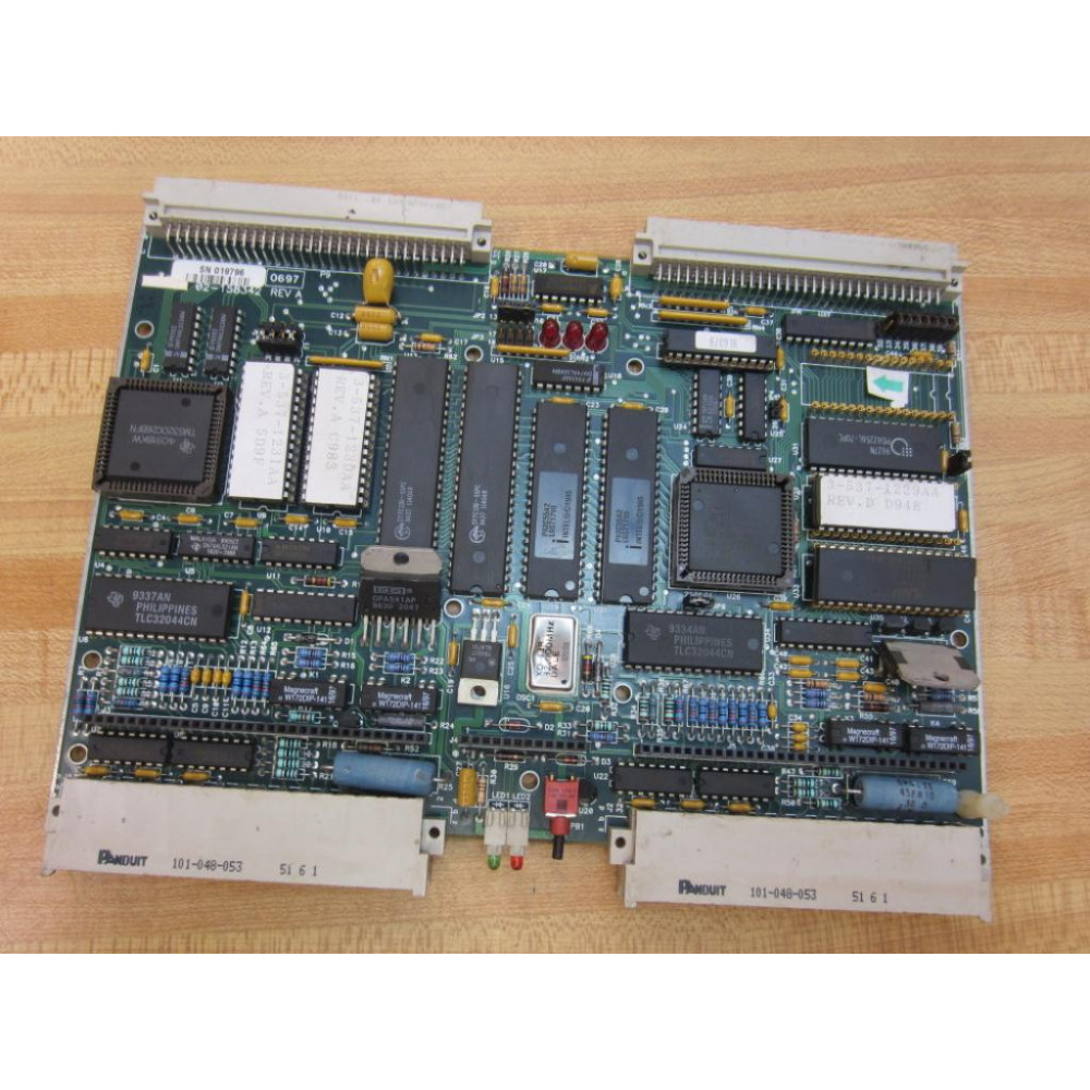 Vickers 02-158342 Circuit Board 02-312476 WO 1 IC Chip - Used