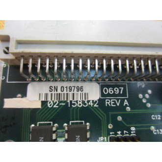 Vickers 02-158342 Circuit Board 02-312476 WO 1 IC Chip - Used