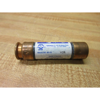 Buss ECNR-40 Edison Fuse Cross Ref 12W256 (Pack of 4) - New No Box