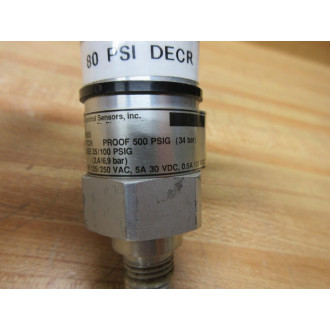 Custom Control Sensors 6703G8005 CCS Pressure Switch - Used