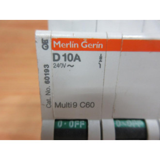 Merlin Gerin 60193 Circuit Breaker - Used