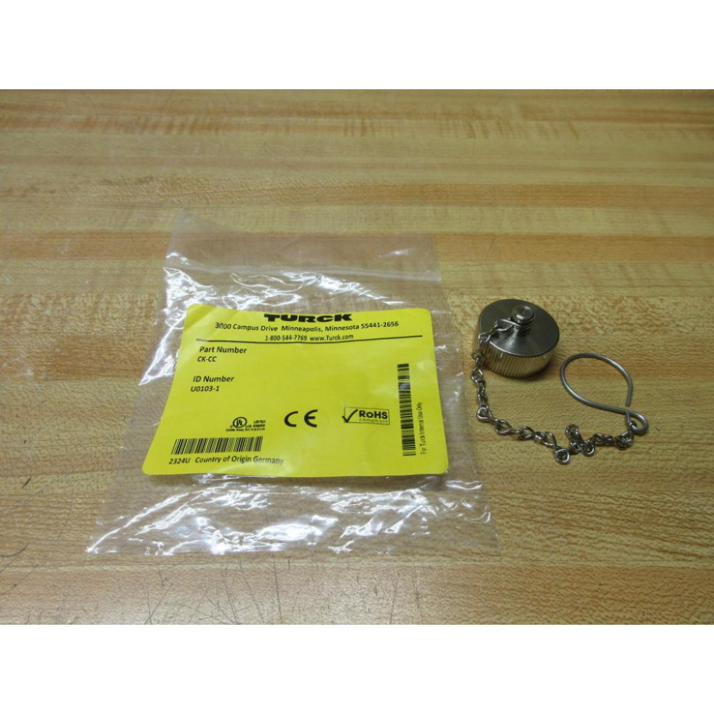 Turck CK-CC Closure Cap U0103-1