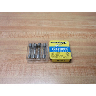 Buss MDV-5 Bussmann Fusetron Fuse MDV5 (Pack of 4)