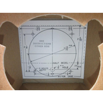 Triplett 320-G 0-50VDC Voltage Meter 152-0129