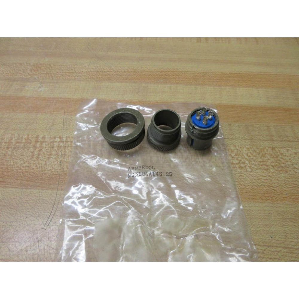 Amphenol MS3106A-14S-2S Circular Connector MS3106A14S2S