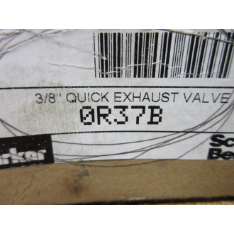 Parker 0R37B Quick Exhaust Valve 38"