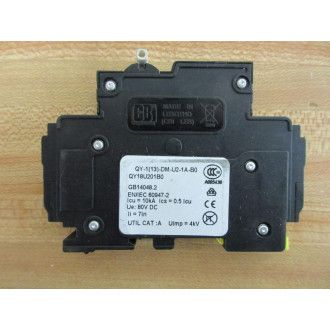 CBI QY18U201B0 Circuit Breaker 1A 1P - Used
