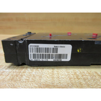 Siemens GF01ED60BC Ground Fault Relay - Used