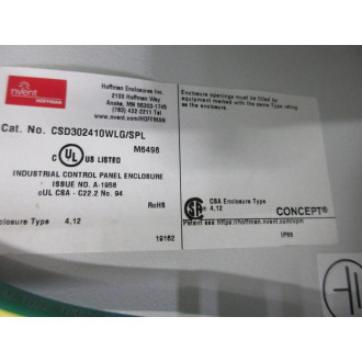 nVent Hoffman CSD302410WLGSPL Enclosure - New No Box