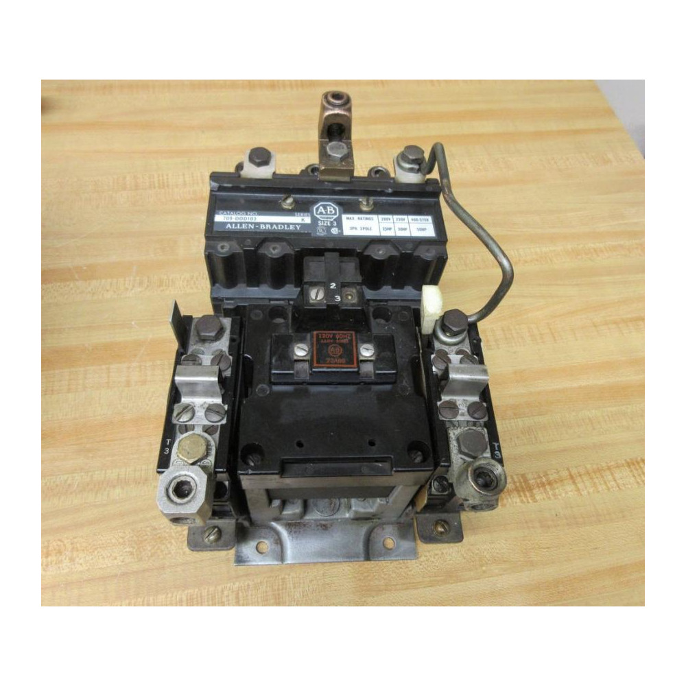 Allen Bradley 709-DOD-103 Starter 709-D0D-103 Series K - Used
