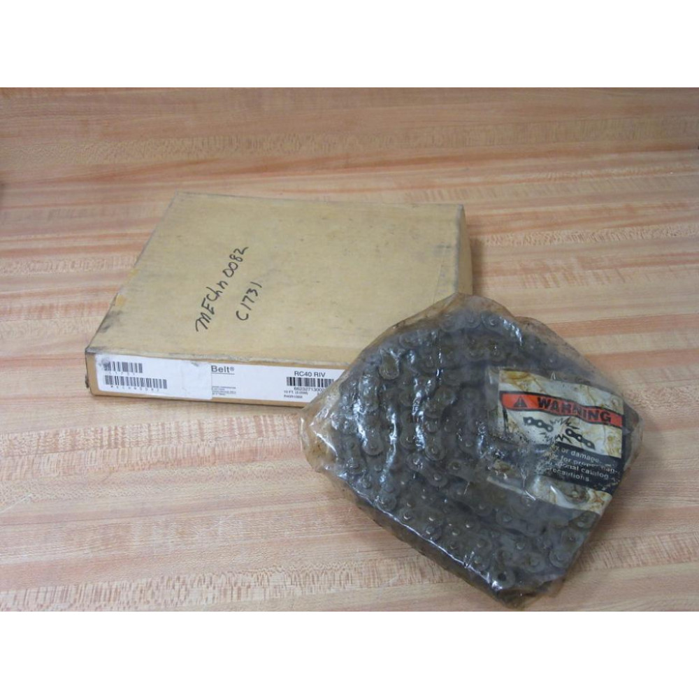 Link-Belt RC40 RIV Roller Chain RC40RIV
