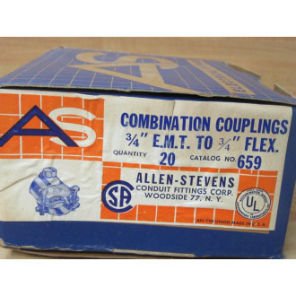 Allen-Stevens 659 Combination Coupling (Pack of 20)