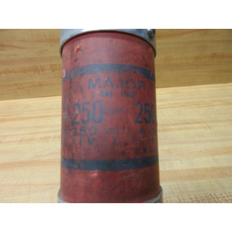GEM Electric OT-250 Major Fuse 0T-250 - Used
