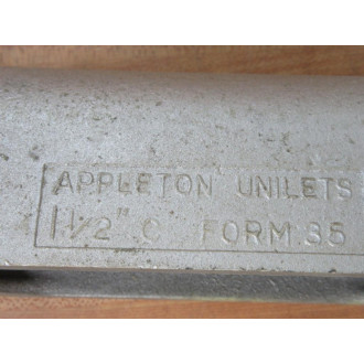 Appleton C1355 1-12" Type C Unilet Conduit Body