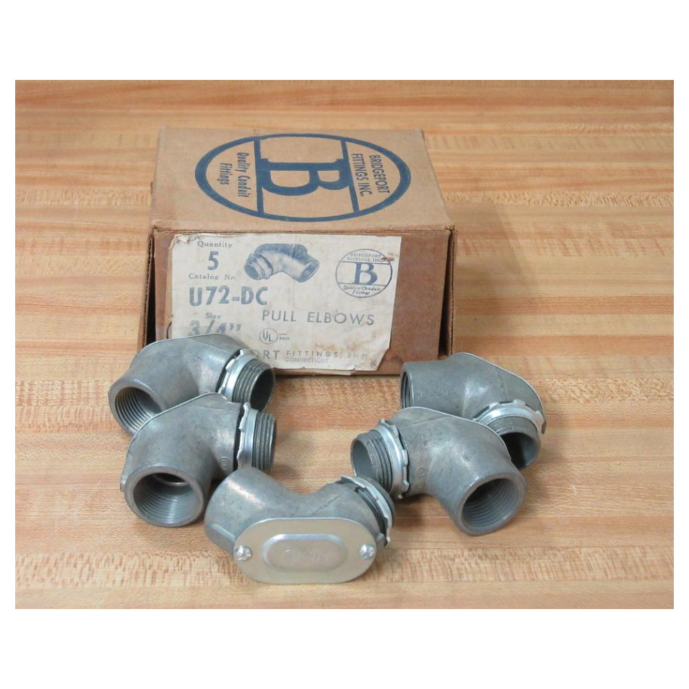Bridgeport U72-DC 34" Pull Elbow 55672 (Pack of 5)