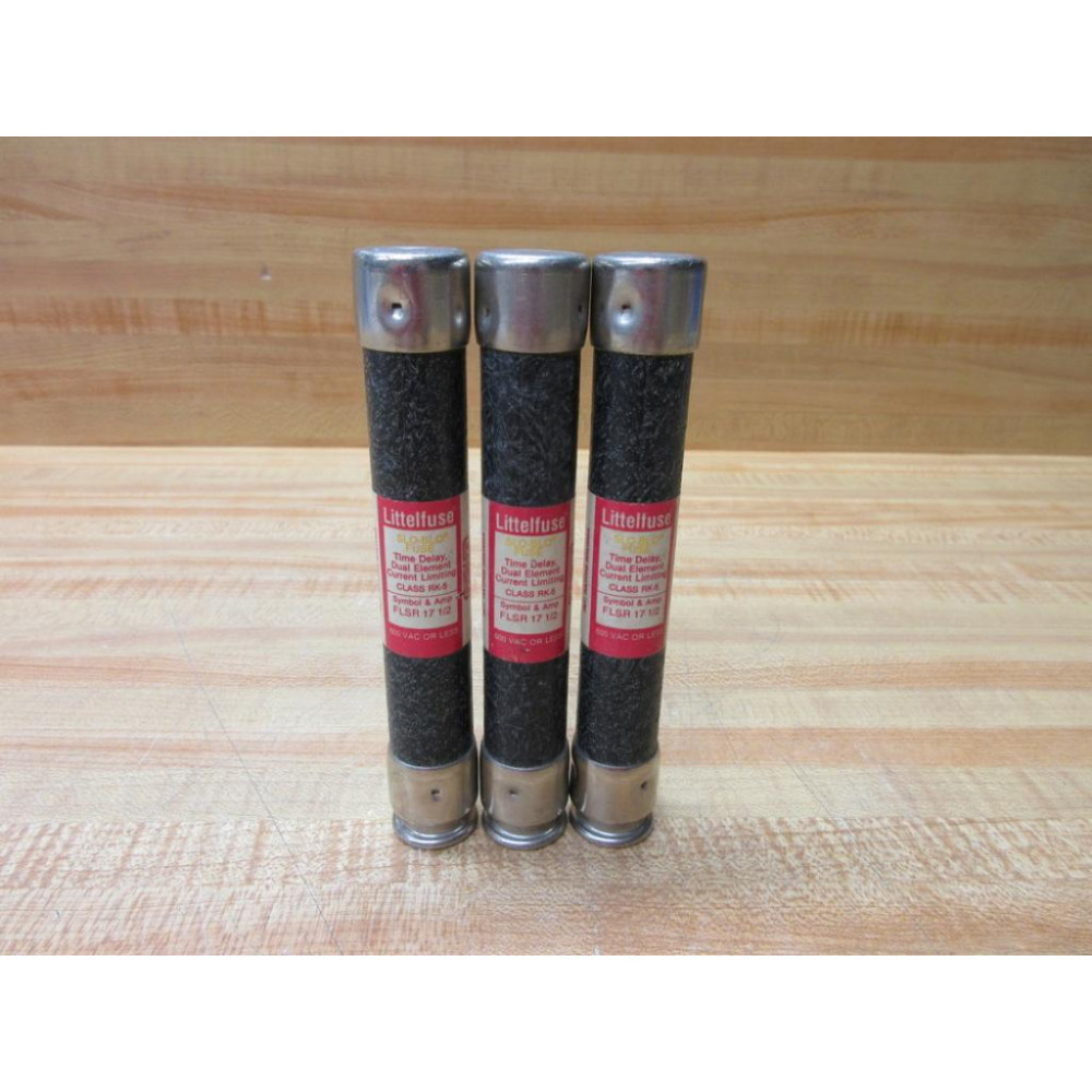 Littelfuse FLSR-17-12 Fuse FLSR1712 (Pack of 3) - New No Box
