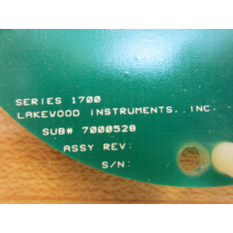 Lakewood Instruments 7000520 Circuit Board 3417202 - Used