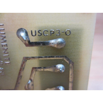 Lumenite USCP3-O Circuit Board USCP3-0 - Used