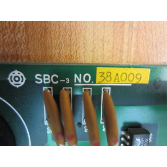 Hitachi 38A009 Circuit Board SBC-3 - Used