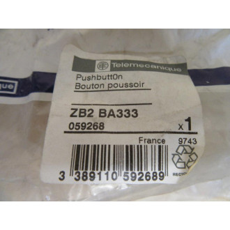 Telemecanique ZB2 BA333 Push Button (Start) ZB2BA333