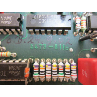 Erdmann 4473-810b 193C Module Board 4473-811b - Used