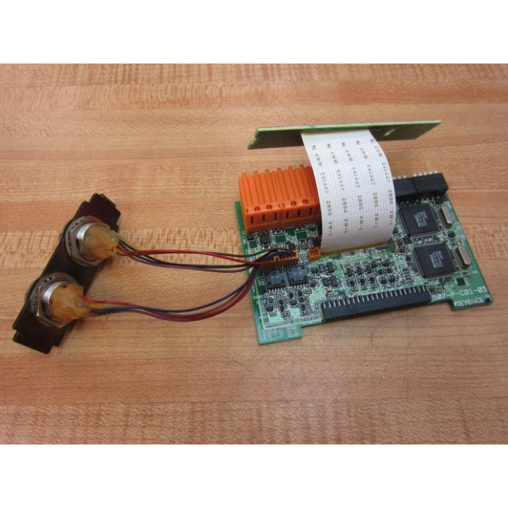Keyence 507-P-C01-03 Circuit Board 507PC0103 - Used