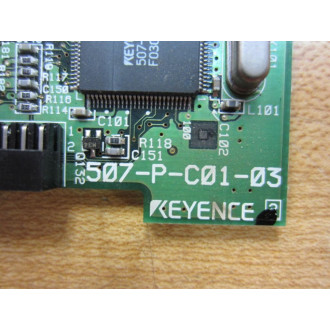 Keyence 507-P-C01-03 Circuit Board 507PC0103 - Used
