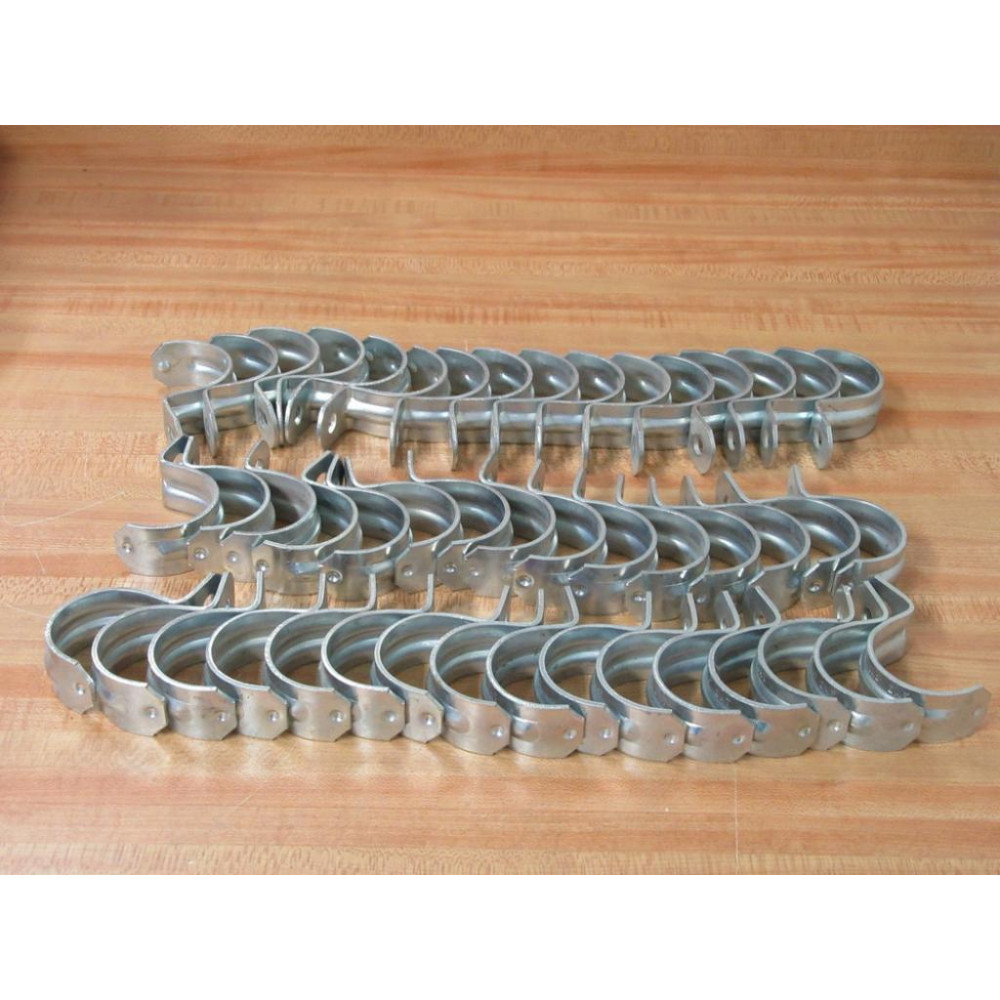 Generic 1-12" EMT 1 Hole Clamp Strap 112EMT (Pack of 47) - New No Box