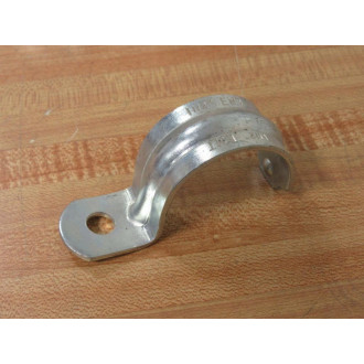 Generic 1-12" EMT 1 Hole Clamp Strap 112EMT (Pack of 47) - New No Box
