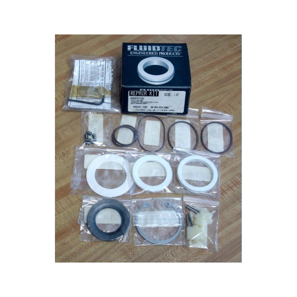 Fluidtec PS-IIRK VAC GylonG.F. TFE316SSHASTViton Repair Kit PSIIRKVAC