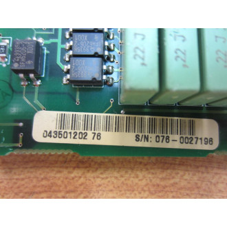 Modicon D4 043501201 01.00 Circuit Board D40435012010100 - Used