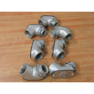 O-ZGedney MF-075 34" 90° Corner Elbow MF075 (Pack of 7) - New No Box