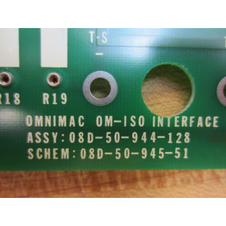 Omnimac 08D-50-944-128 Omnimac OM-ISO Interface 08D50944128 - New No Box