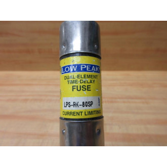Bussmann LPS-RK-80SP Cooper Low Peak Fuse LPSRK80SP (Pack of 2) - Used