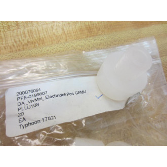 GEMU PFE-0199807 38" MThreaded Cap PFE0199807 (Pack of 20)
