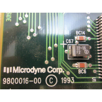 Microdyne 9800016-01 Circuit Board 9800016-00 - Used
