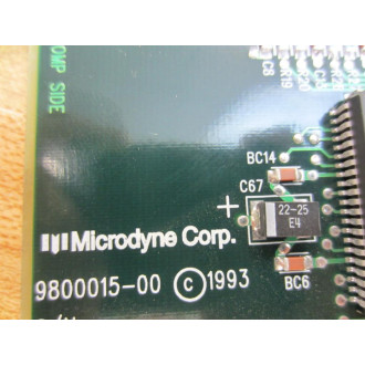 Microdyne 9800015-01 Circuit Board 9800015-00 - Used