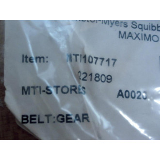 Bristol-Myers Squibb 107717 Belt
