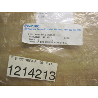 DeZurik 1214213 Repair Kit