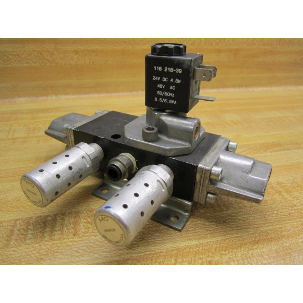 ARO E25288-O24-D Solenoid Air Control Valve - Used