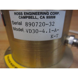 Ross Engineering VD30-4.1-A-K-T High Voltage Divider VD3041AKT - Used