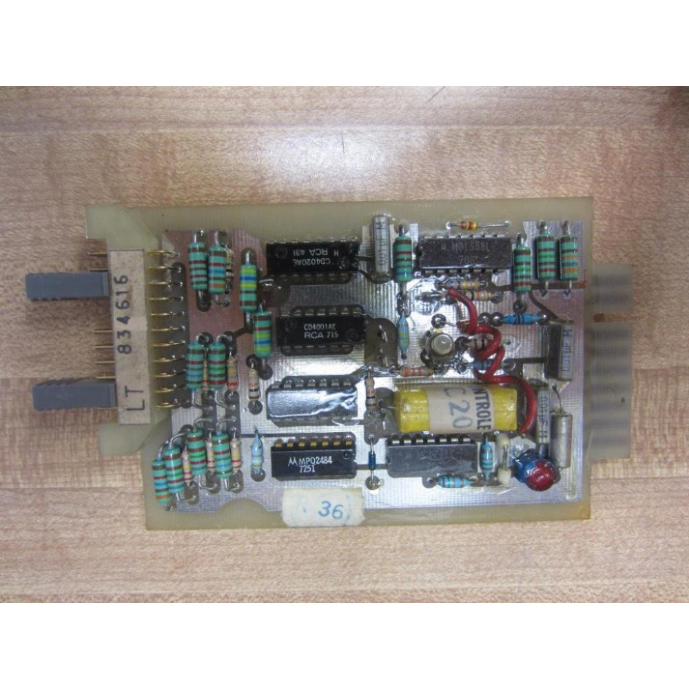 Delle Alsthom 840 283 A Circuit Board 840283A - Used