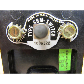 General Electric 10BN322 Rotary Switch