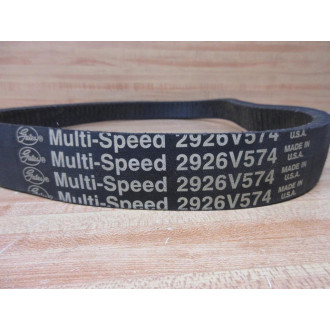 Gates 2926V574 Multi-Speed Belt